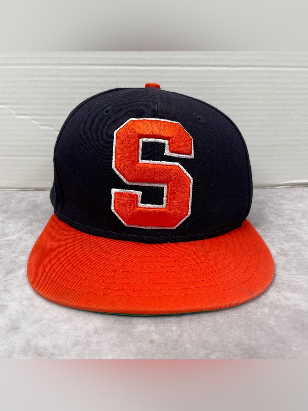 Syracuse Orange SU New Era Snap Back Hat Cap Size Adult One Size Navy NCAA